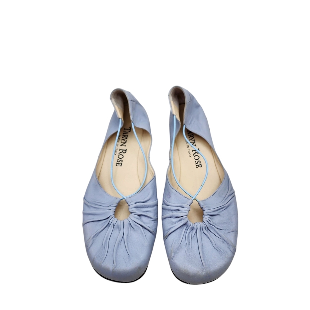 🩰Italian leather ballet flats Taryn Rose Light Blue🩰